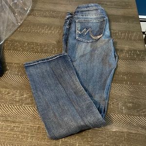 2 for $20  Medium wash Maurice’s jeans